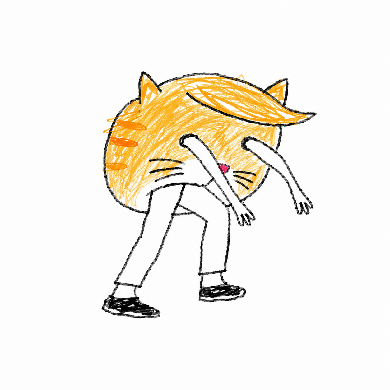 Trumpcat swinging